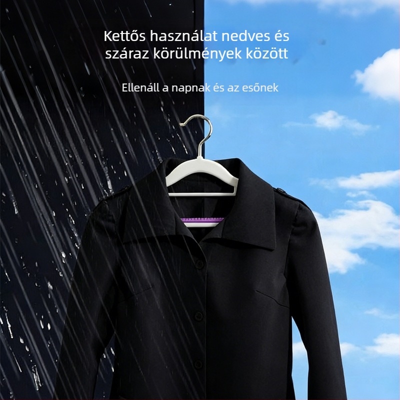 Felnőtt ruhafogas, vastagított és tartós, csúszásmentes, nyom nélkül, több színű