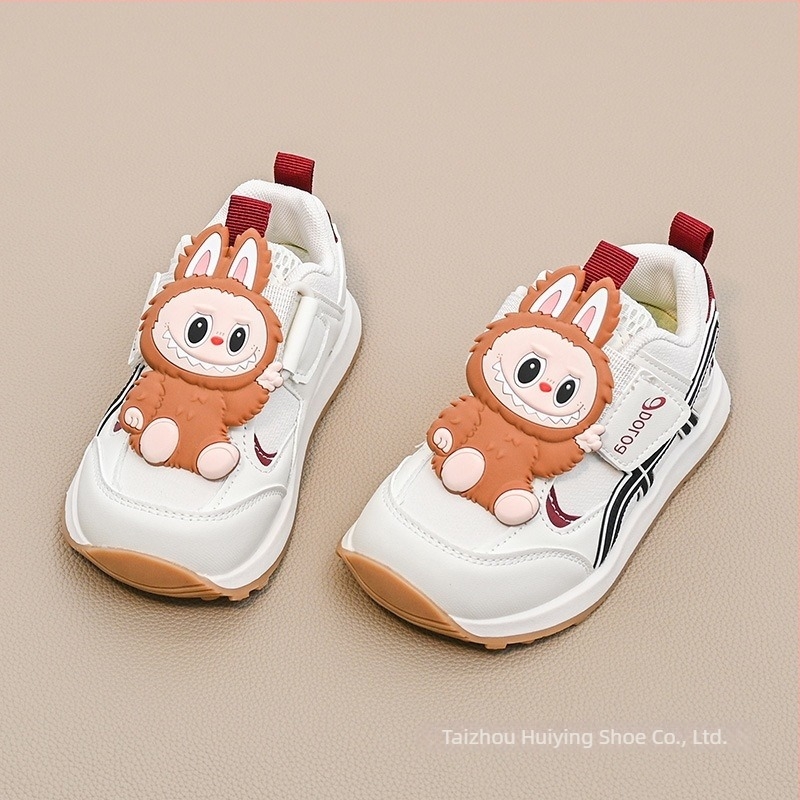 Textil felső részű gyerekcipők lányoknak, puha talppal, 2025 Forrest Gump inspirált dad shoe stílus, hercegnő őszi dizájn