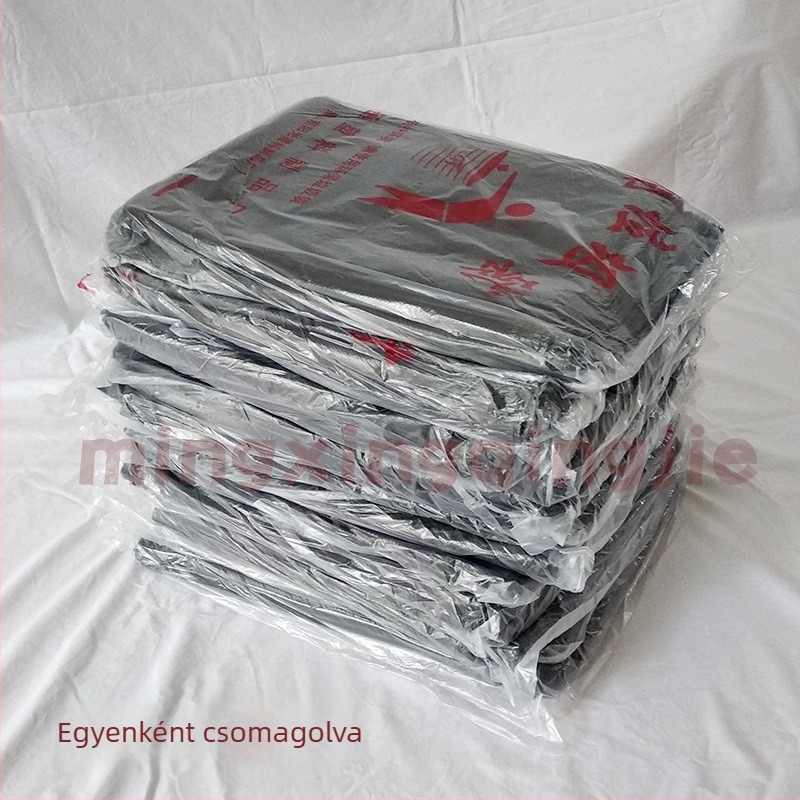 Vastagított fekete szemeteszsákok közepes–nagy méretben, sík nyílású, PE műanyagból, 80x100 cm, szállodai és kereskedelmi felhasználásra