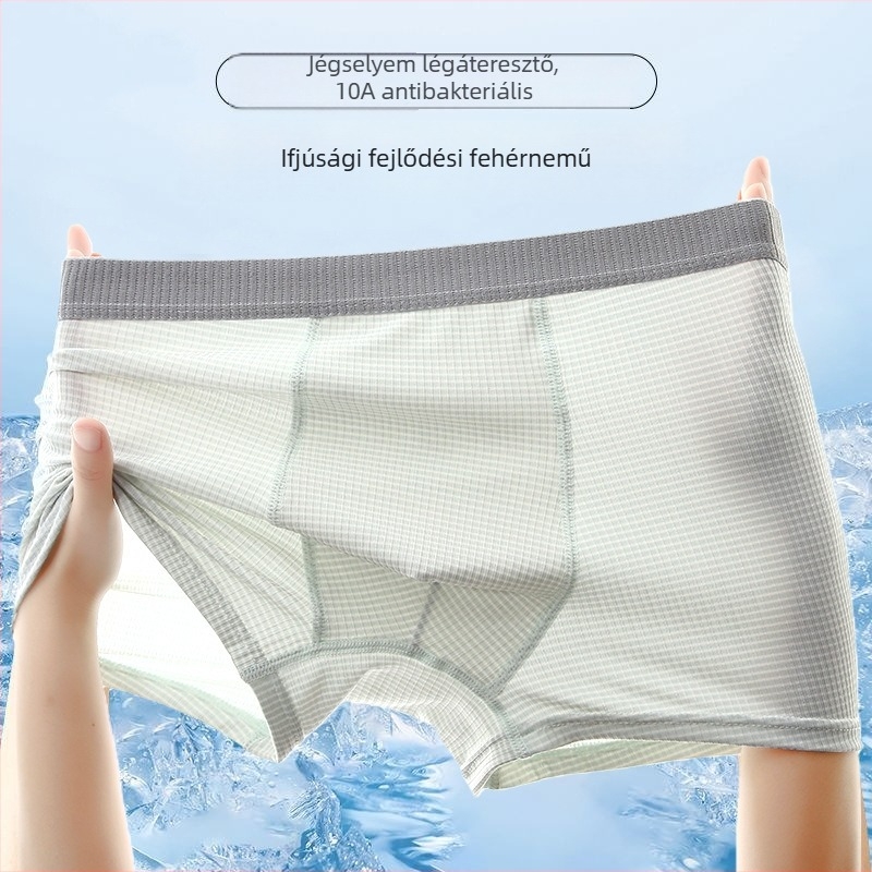 Lyocell ifjúsági alsónadrág, lélegző Ice Silk, hűsítő és antibakteriális