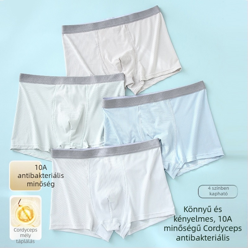 Lyocell ifjúsági alsónadrág, lélegző Ice Silk, hűsítő és antibakteriális