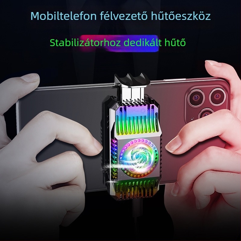 Mobiltelefon hűtő radiátor stabilizátorhoz (gimbal) — keskeny élű dizájn
