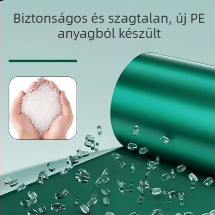 Zárható szemeteszsák virágos illattal, hordozható háztartási zacskók, extra vastag és strapabíró