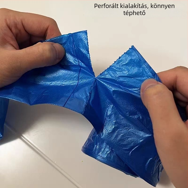 Síknyílású szemeteszsák, vastagított, tartós műanyag, háztartási, irodai és szállodai használatra