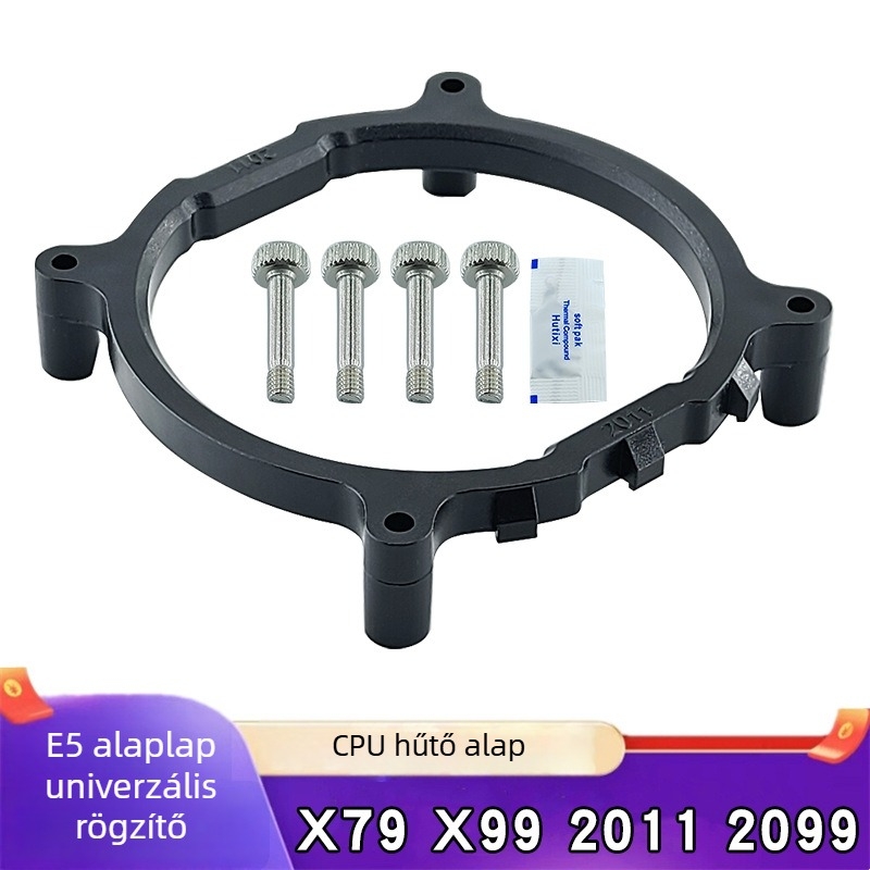 E5-2011 alaplap tartó és hűtőbázis asztali számítógépekhez, kompatibilis a X79 és X99 foglalatokkal