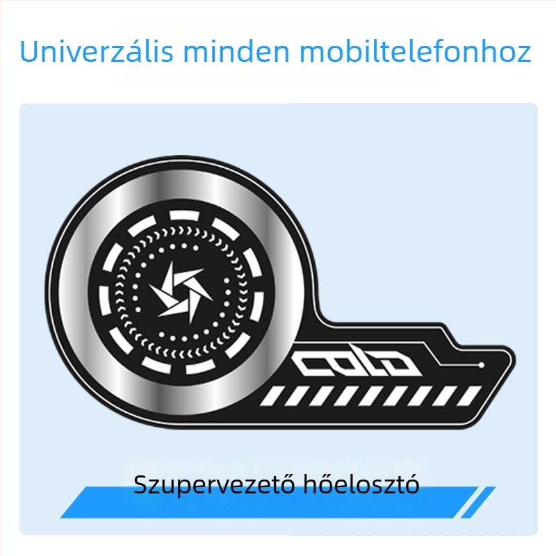 Új mobiltelefon hőelosztó lemez szilikon védőréteggel a gyors hűtésért