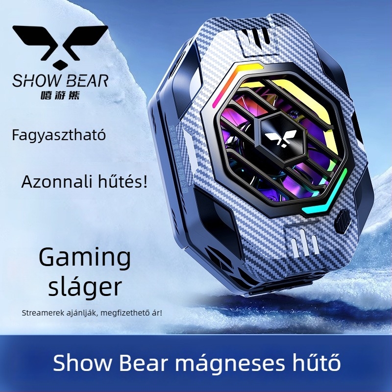 Új LS01 Hip-Hop Bear telefonhűtő LS02 mágneses félvezető hűtő