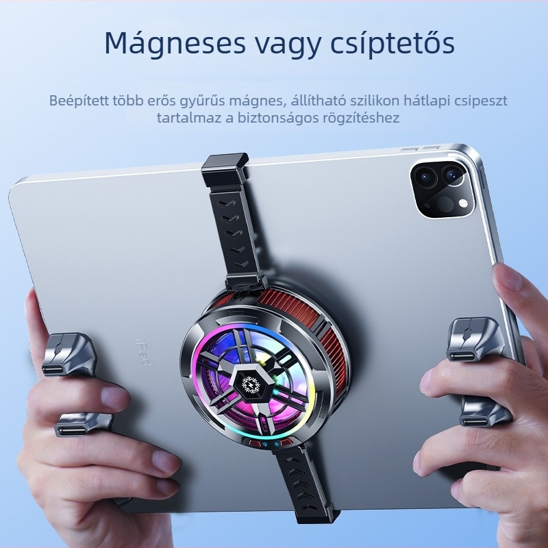 X100 félvezető hűtő mágneses hátlapi clip mobiltelefonokhoz és táblagépekhez