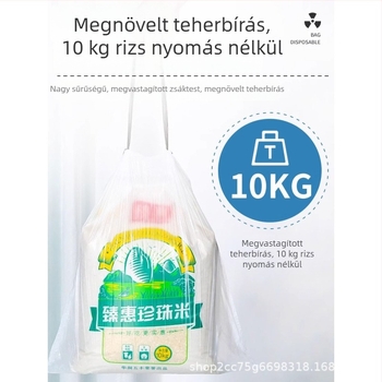 One Sail háztartási vastagított húzószemeteszsák, arany kiadás, nagy méret, 60 darabos csomag