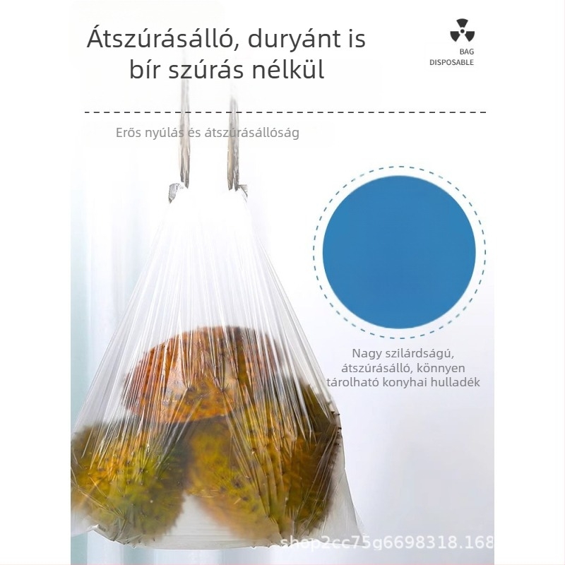 One Sail háztartási vastagított húzószemeteszsák, arany kiadás, nagy méret, 60 darabos csomag