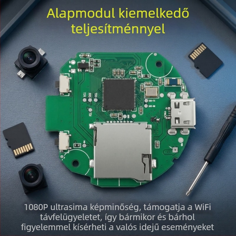 A9 hálózati kamera – kamera alaplap PCBA tervezéssel és testreszabott áramkörlap, beltéri, 1080P, 3.6 mm objektív