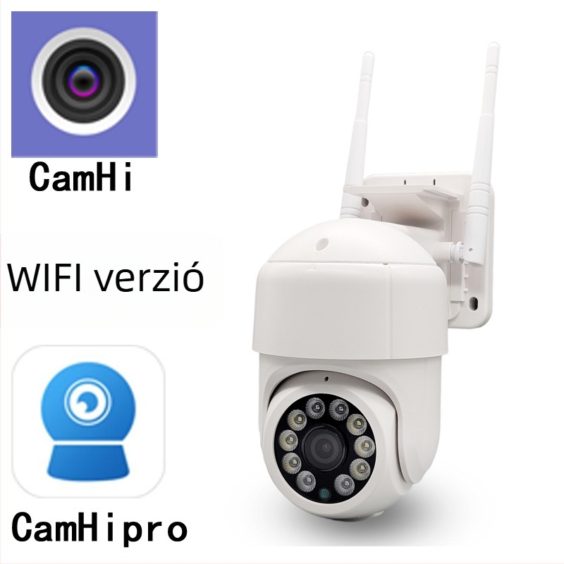 Camhipro kültéri WiFi megfigyelő kamera éjjellátó infravörös, 1080p
