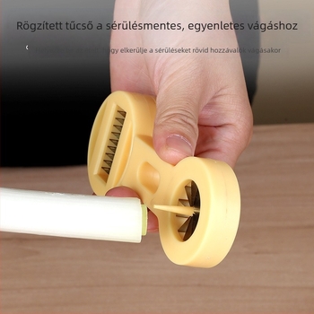 Többfunkciós zöldségvágó hagyma szeletelővel és zöldbab szeletelővel