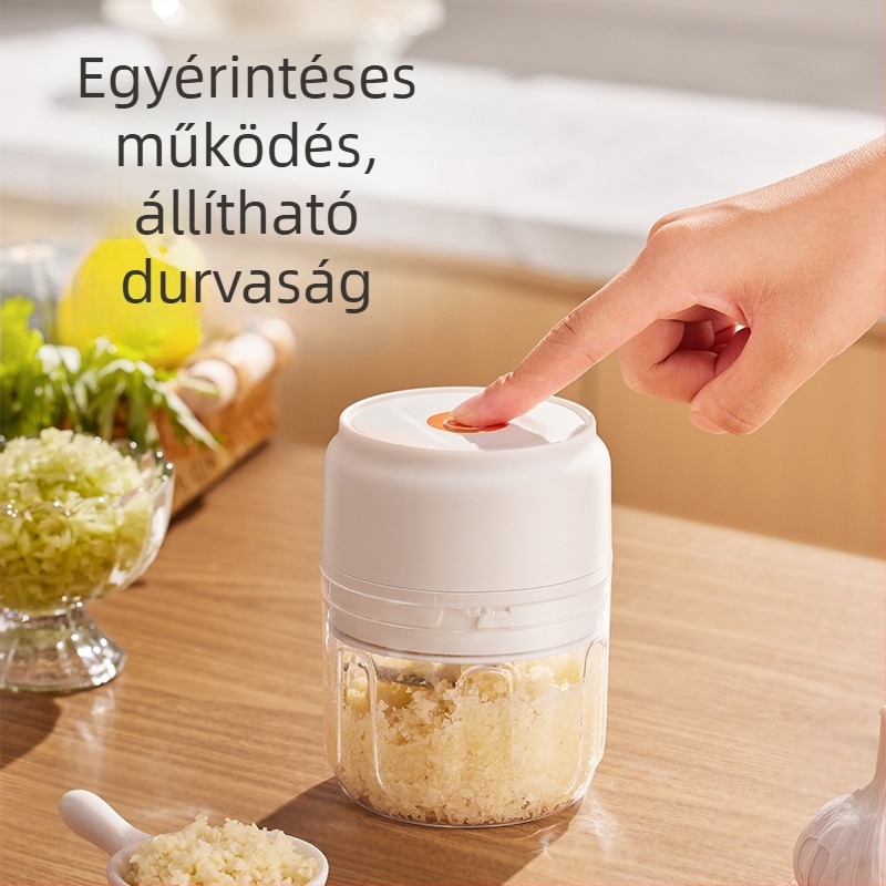 Moving Elektromos fokhagyma sajtoló és aprító három pengével