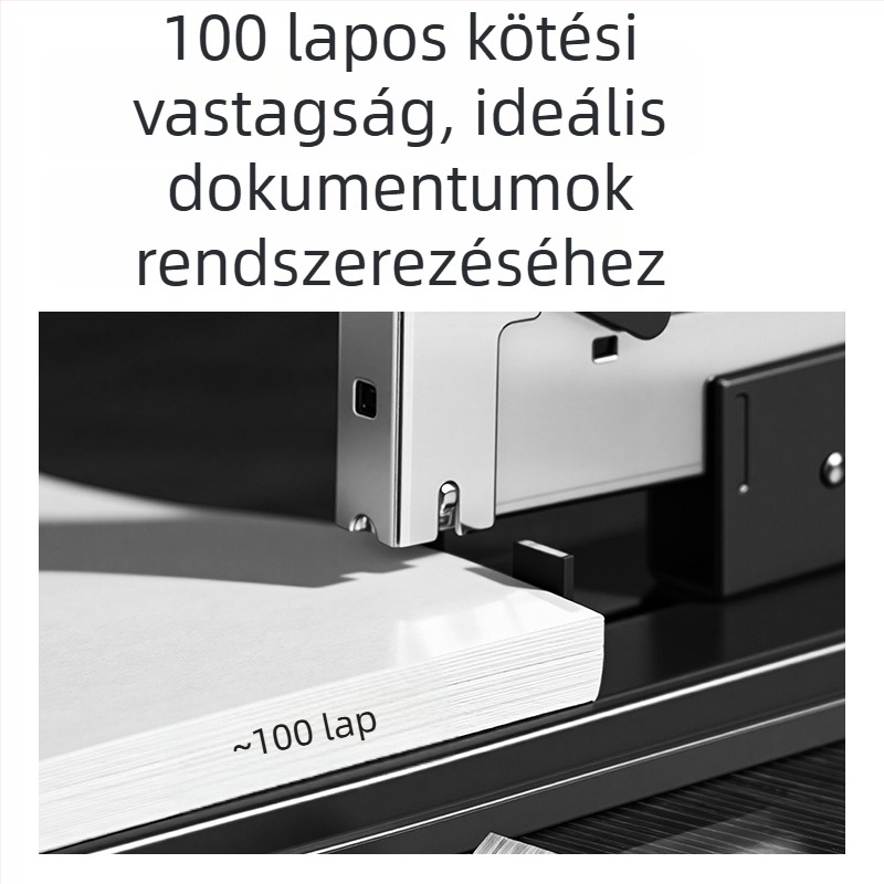 Deli Nagy Teherbírású Tűzőgép 100 Oldalhoz