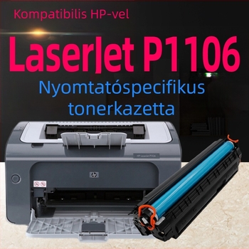 HP LaserJet Pro P1106 tonerkazetta, kompatibil HP1106 nyomtatóval, tölthető