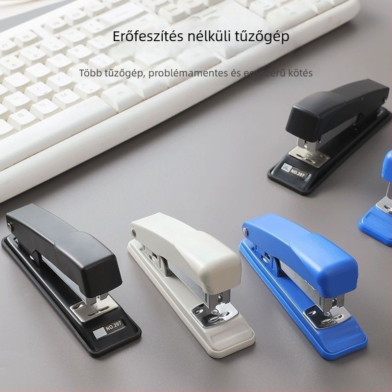 Diákoknak szóló tűzőgép, nagy méret, tartós, No. 12, többfunkciós irodai eszköz