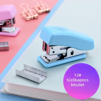 Deli 0353 Mini gyerek tűzőgép, aranyos rajzfilm stílus, No. 12