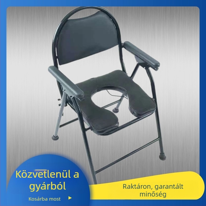 Leválasztható ülőpárna WC székhez és kerekesszékhez, plüss anyagból, habszivacs töltéssel, kényelmes hosszú üléstartamhoz, idős és várandós felhasználóknak