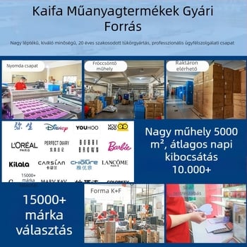 Kézi sminktükör európai stílusú retro mintával, egyréses HD tükör, nagy, könnyen hordozható