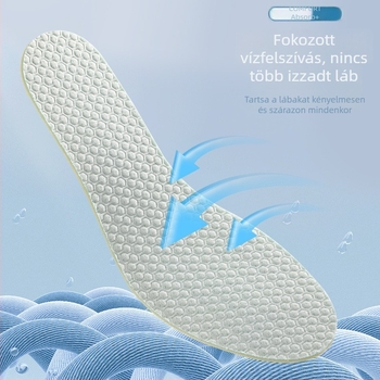 Latex egyszer használatos talptalp cipőkhöz, lélegző, izzadságot felszívó, szagtalanító, nyári modell
