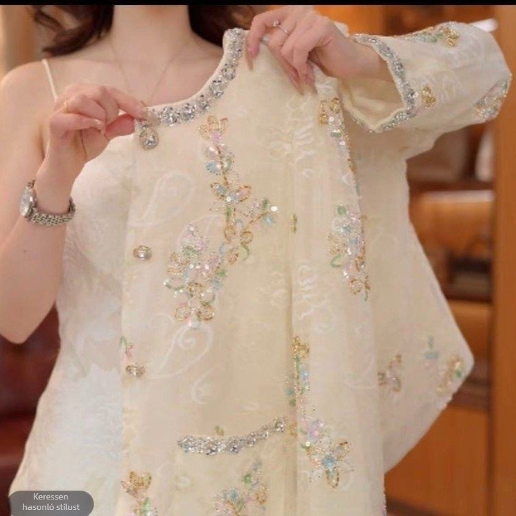 2026 tavasz kínai stílusú jacquard kabát és felső érett nőknek