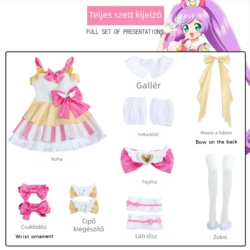 Hatsune Wonderful Paradise cosplay ruha anime karakterekhez