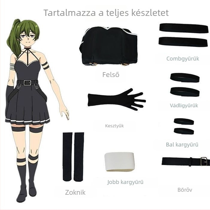 Fulilian Raofen cosplay ruha – poliészter keverék