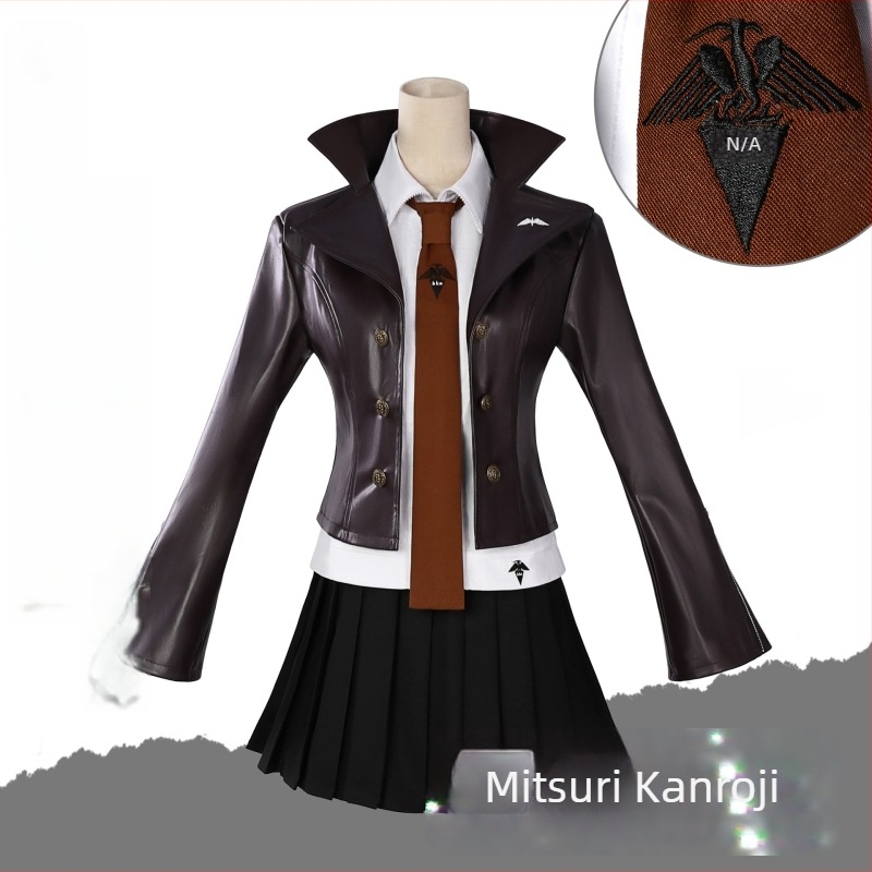 Danganronpa cosplay jelmez, aranyos, friss stílus