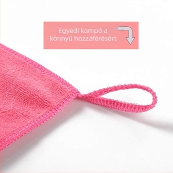 Mikroszálas kéztörlő rajzolt mintával, kis négyzet alakú törölköző baba számára