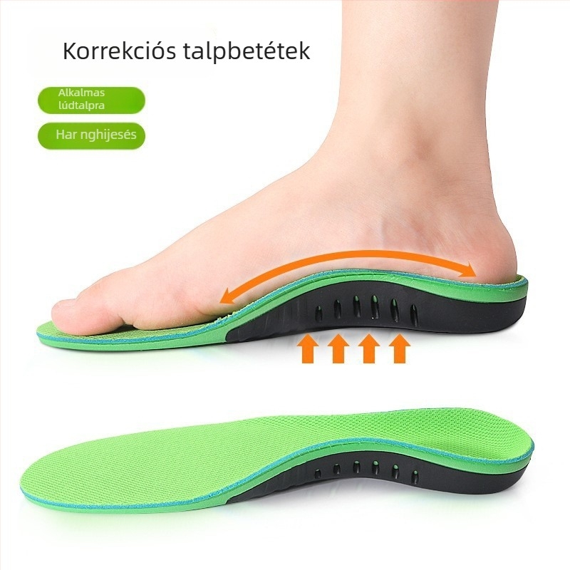 Ívtámaszos talpbetét sportcipőhöz, korrekció, ütéscsillapítás, légáteresztő, szagtalan, nedvszívó, uniszex