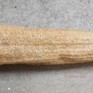 Luffa mosogatószivacs, 9 cm átmérő, természetes tisztítás és olaj eltávolítás
