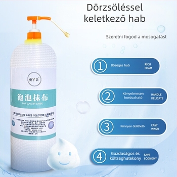 Egyszer használatos konyhai buborék tisztító kendő, nedves/ száraz, megvastagított nem szövött anyag olaj- és szennyeződés eltávolítására