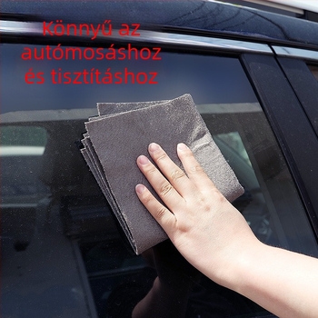 Nyommentes üvegtisztító kendő, megnagyobbított, vastag mikroszálas kendő a háztartási tisztításhoz