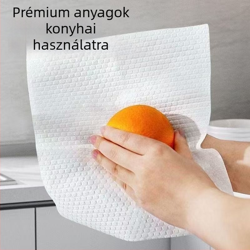 Konyhai egyszer használatos kendők száraz és nedves tisztításra, nedvszívó nemszövött anyagból