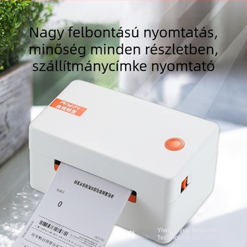 Qirui Kompakt USB hőtermikus küldemény nyomtató — PC-kompatibilis, egy példányos formátum, nagy sebesség