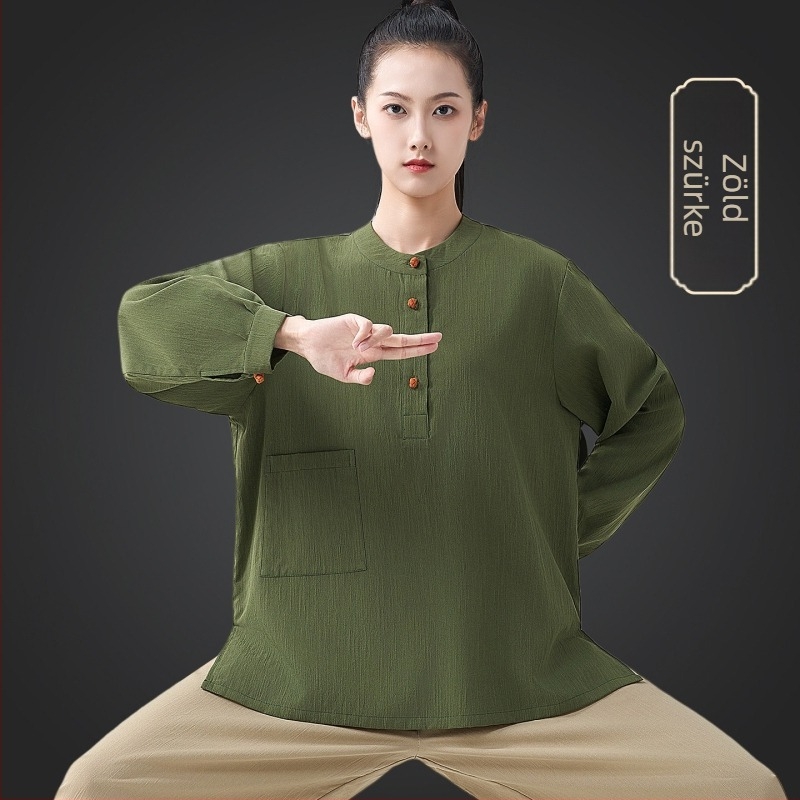 Női Tai Chi öltözet, 2026-os őszi kiadás, Tai Chi edzés készlet, viszkóz-polies to-nylon keverék