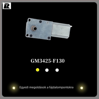 GM3425-F130 csavarorsó-hajtómű motor ablaktisztítóhoz, asztali robothoz és pénzszámlálóhoz