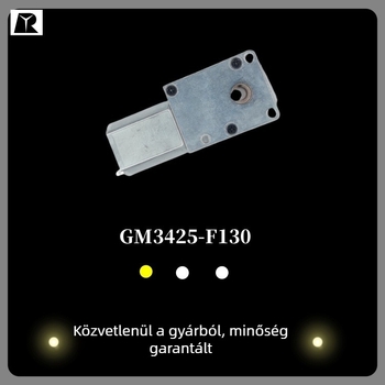 GM3425-F130 csavarorsó-hajtómű motor ablaktisztítóhoz, asztali robothoz és pénzszámlálóhoz