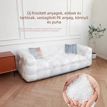 Porvédő huzat ágyhoz, rugalmas szegéllyel; teljes lefedés kanapéhoz és bútorokhoz; por elleni védelem.