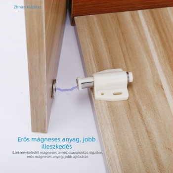 Egyszeres ajtós rejtett mágneses tolózár, érintés nélküli nyitás, önzáró