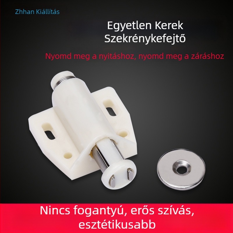 Egyszeres ajtós rejtett mágneses tolózár, érintés nélküli nyitás, önzáró