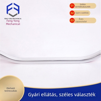 Fengyong ívelt alakú alumíniumötvözet fogó – ipari stílus, kétajtós ajtóhoz, híd alakú fogó, ipari berendezések kiegészítője