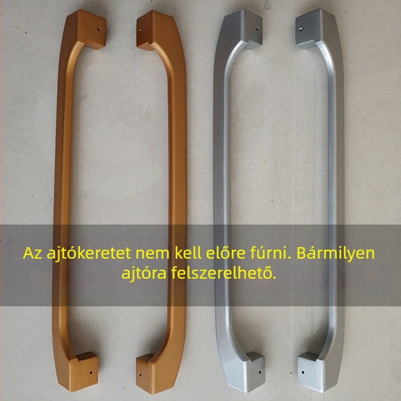 Alumínium ötvözet kilincs tolóajtókhoz – modern minimalist stílusú konyhai és erkély üvegajtókhoz