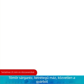 Modern minimalista sárgaréz fogantyú szekrényekhez és fiókokhoz