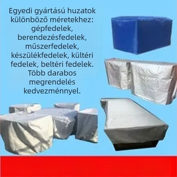 Gép- és berendezés porvédő burkolat, külső eső- és napvédelem