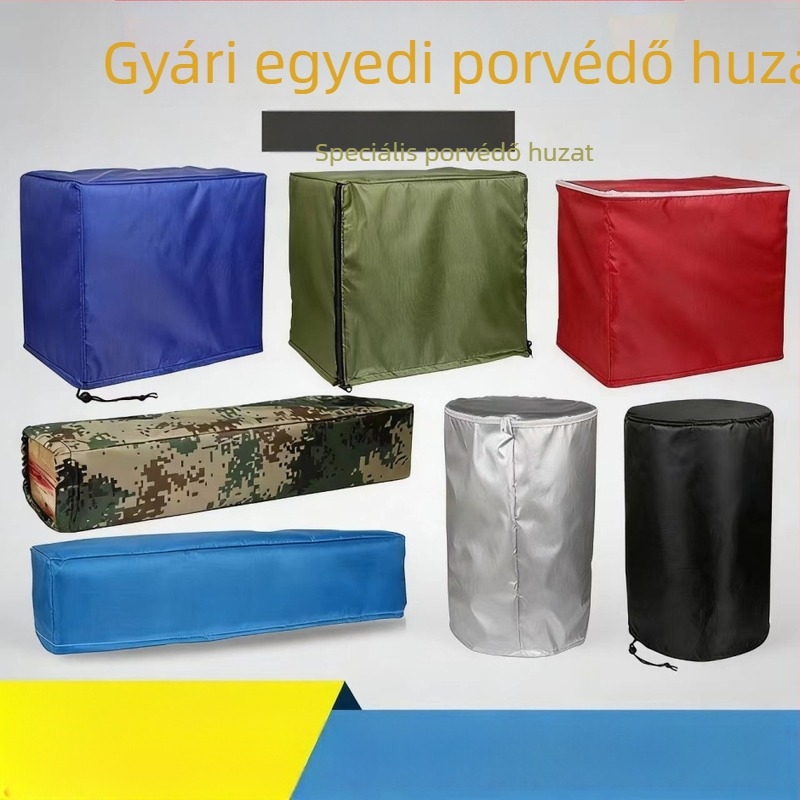 Gép- és berendezés porvédő burkolat, külső eső- és napvédelem