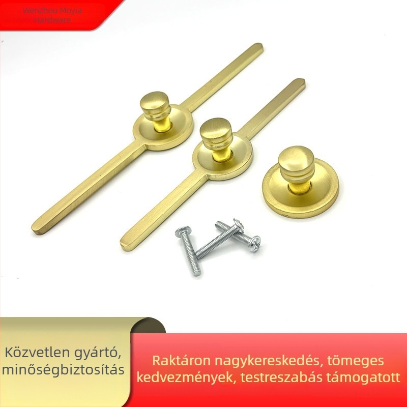 Arany színű vintage fiókhúzó fogantyú szekrényekhez és gardróbokhoz