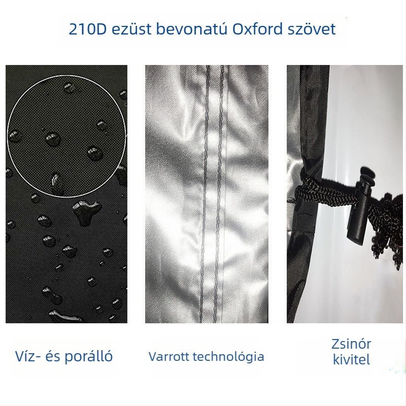 210D/420D Oxford anyagú kültéri bútorok védőhuzata – esőálló és UV-álló, asztalhoz és székhez, porvédő