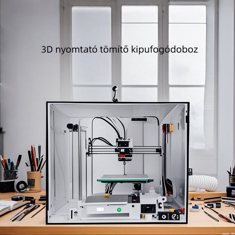 Tuozhu A1/3D nyomtató záróburkolat, Chuangxiang V3, porálló szigetelő burkolat és szag-elvezető kiegészítők